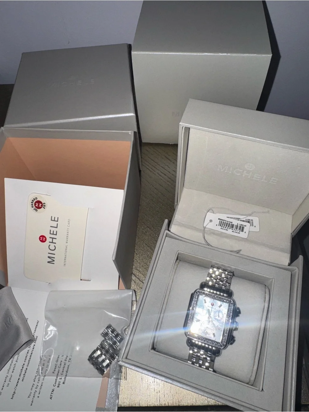 Michele stainless steel